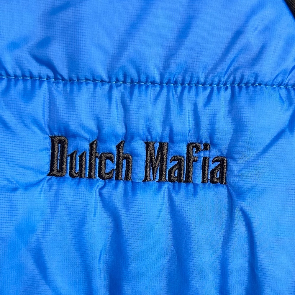 Dutch Bros VINTAGE Dutch Mafia Blue + Black Jacket STORMTECH Performance… - Picture 8 of 13